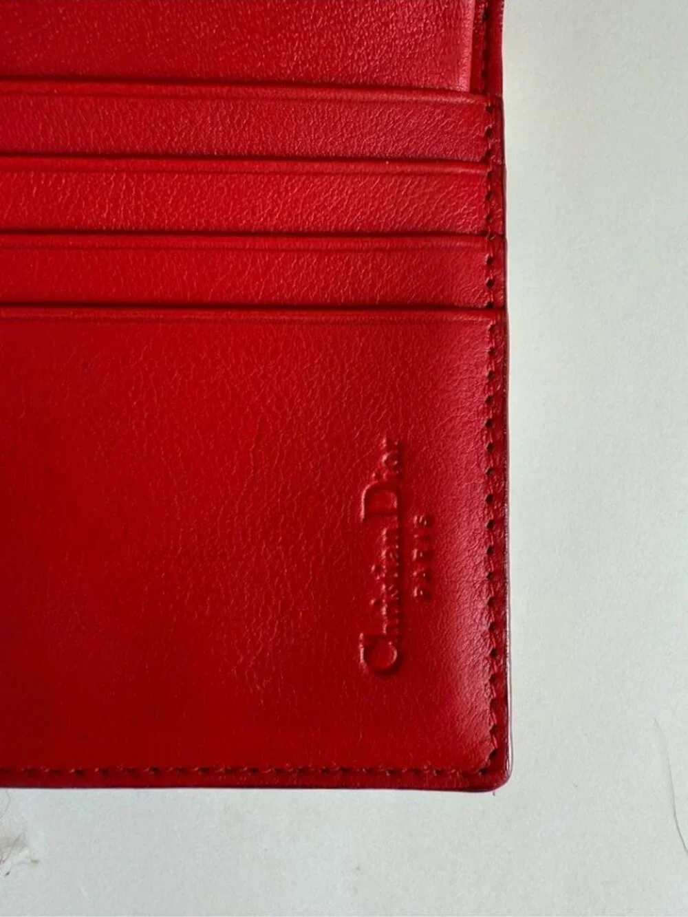 Dior Hardcore Record Print Bifold Wallet